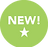 Sticker New Icon